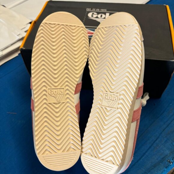 Gola Womens Bullet Pure White Shoes (NWT) - Picture 9 of 9